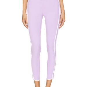 Beach Riot Lavender Side-Stripe Leggings